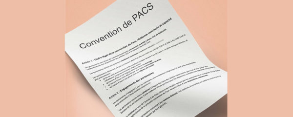 convention de PACS